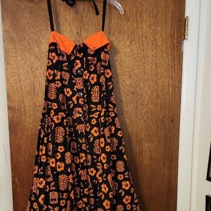 Sourpuss Tiki Hawaiian Dress